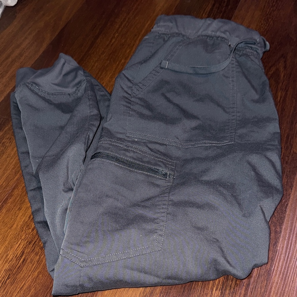 Scrubstar womans Charcoal Cargo Pants